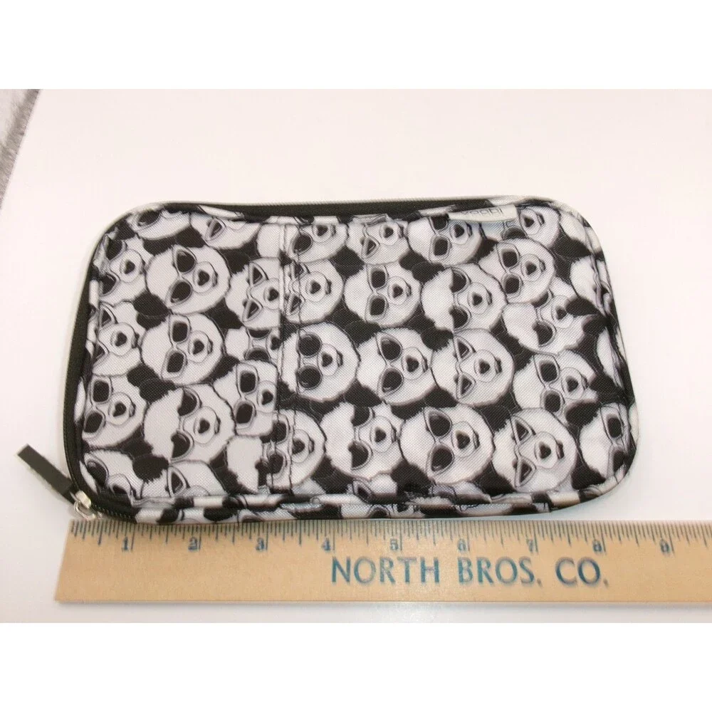 Yoobi Panda Zippered Pencil Wallet Holder School Supplies Wild & Free 8.5x5.5 in
